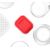 Чехол с беспроводной зарядкой Baseus для Airpods Красный