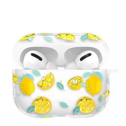 Чехол Kingxbar Fresh для Apple Airpods Pro Lemon