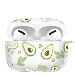 Чехол Kingxbar Fruit для Apple Airpods Pro Avocado