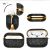 Чехол Kingxbar Crystal Fabric для Apple Airpods Pro Чёрный