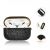 Чехол Kingxbar Crystal Fabric для Apple Airpods Pro Чёрный