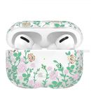 Чехол Kingxbar Flora для Apple AirPods Pro Зелёный