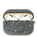 Чехол Kingxbar Crystal Fabric для Apple AirPods Pro Серебро