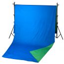 Синий и зеленый хромакей GreenBean Field 2.4х5.0м