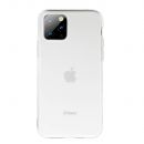 Чехол Baseus Jelly Liquid Silica Gel для iPhone 11 Pro Max Белый