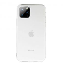 Чехол Baseus Jelly Liquid Silica Gel для iPhone 11 Pro Max Белый