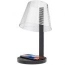 Лампа с беспроводной зарядкой HomeTree Kong Wireless Lamp Black Line