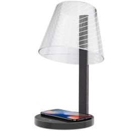 Лампа с беспроводной зарядкой HomeTree Kong Wireless Lamp Black Line