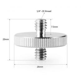 Переходник SmallRig 859 BIG Double Head Stud 1/4