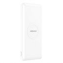 Внешний аккумулятор с беспроводной зарядкой Momax Q.Power Minimal 10000mAh Белый