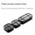 Держатель для проводов Baseus Cross Peas Cable Clip Черный