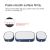 Держатель для проводов Baseus Cross Peas Cable Clip Черный