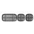 Держатель для проводов Baseus Cross Peas Cable Clip Черный