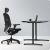 Кресло Xiaomi Yuemi YMI Ergonomic Chair Чёрное