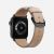 Ремешок Nomad Modern Slim для Apple Watch 38/40mm Бежевый с черной фурнитурой