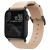 Ремешок Nomad Modern Slim для Apple Watch 38/40mm Бежевый с черной фурнитурой