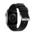 Ремешок Nomad Active Strap Pro для Apple Watch 42/44мм Чёрный с серебряной фурнитурой