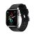 Ремешок Nomad Active Strap Pro для Apple Watch 42/44мм Чёрный с серебряной фурнитурой