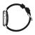 Ремешок Nomad Active Strap Pro для Apple Watch 42/44мм Чёрный с серебряной фурнитурой