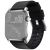 Ремешок Nomad Active Strap Pro для Apple Watch 42/44мм Чёрный с серебряной фурнитурой