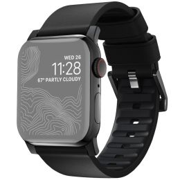 Ремешок Nomad Active Strap Pro для Apple Watch 42/44мм Чёрный с чёрной фурнитурой