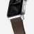 Ремешок Nomad Active Strap Pro для Apple Watch 42/44мм Коричневый с серебряной фурнитурой