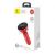 Автозарядка Baseus Shake-head Quick Charger Красная