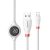 Кабель с дисплеем Baseus Big Eye Digital display Data Cable Белый
