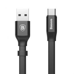 Кабель Baseus Nimble Type-C 23см Черный