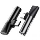 Аудиоадаптер Baseus L41 Type-C Чёрный