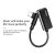 Переходник Baseus L45 Type-C - mini Jack Чёрный