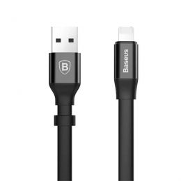 Кабель Baseus Two-in-one Portable Lightning/microUSB 23см Чёрный