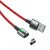 Кабель магнитный Baseus Zinc Magnetic Lightning 2.4A 1м Красный