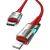 Кабель Baseus Fish eye Type-C - Lightning 1м Красный
