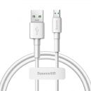 Кабель Baseus Mini (MicroUSB - USB) 4A 0.5м Белый