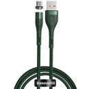 Кабель Baseus Zinc Magnetic USB - Micro USB 2.1A 1м Зелёный