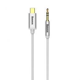 AUX кабель Baseus M01 Type-C - miniJack 1.2 м Белый