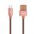 Кабель металлический Remax Silver Serpent USB - Type-C Розовое золото