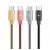 Кабель металлический Remax Silver Serpent USB - Type-C Розовое золото
