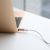 Переходник Baseus Sharp micro USB - Type-C Розовое золото