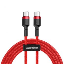 Кабель Baseus Cafule Type-C PD2.0 60W 1м Красный