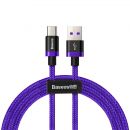 Кабель Baseus HW USB - Type-C 40W 2м Фиолетовый