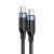 Кабель Usams US-SJ400 U31 Type-C 100W PD 1.2м Чёрный