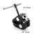 Универсальное крепление SmallRig Super Clamp 1/4 + 3/8 thread 735
