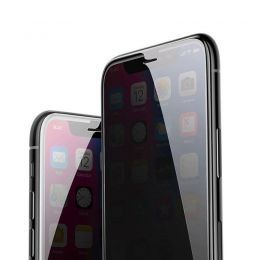 Стекло антишпион Baseus 0.23mm для iPhone Xs Max Чёрное