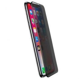 Стекло антишпион Baseus 0.3мм для iPhone XR Чёрное