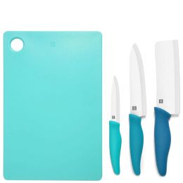 Керамические ножи Xiaomi Huo Hou с разделочной доской