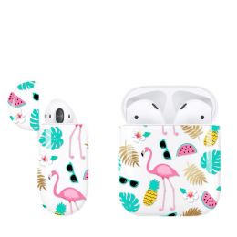Чехол Kingxbar для Apple Airpods Flamingo