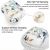 Чехол Kingxbar для Apple Airpods White peony
