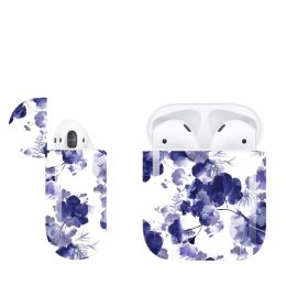 Чехол Kingxbar для Apple Airpods Paint Flora Style
